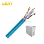 UTP CAT6 Network Cable , Gigabit Ethernet Cable With Solid Bare Copper Conductor for sale
