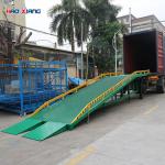 Tailored Loading Bridge - 10-Ton Load Capacity, Adjustable Height, Anti-Slip Design for sale