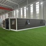 Fireproof 3 Bedrooms Prefabricated Container Homes Economic Homes Steel Structure for sale