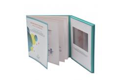 China 7 Inch Advertising Video Book , Video Greeting Card CE ROHS FCC Certificate supplier