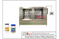 China Linear Mayonnaise Food Sauce Paste Bottle Filling Machine 1-5L Volumetric Piston Filler supplier