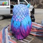 Programmable Fiberglass Animatronic Owl For Amusement Park for sale