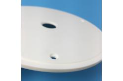 China Custom Al2O3 Ceramic Disc With Holes Use In High Temperature Equipment supplier