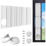 Portable AC Window Vent Kit Adjustable PVC Window Seal Panel For Sliding Window for sale
