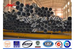 China Powder Coating Electrical Steel Transmission Line Poles 355 Mpa Yield Strength supplier