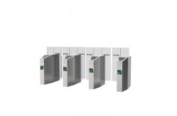China 40W 550mm Width Cards Reader Glass Sliding Turnstile supplier