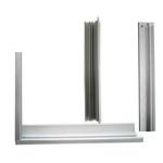 35 × 35 mm Aluminum Solar Panel Frame , Mill Finished Aluminum 6005 Frame for sale