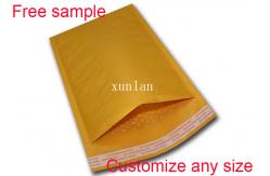 China Kraft Bubble Wrap Mailing Envelopes , Padded Mailing Envelopes With Air Bubble Cushioned supplier