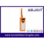 AC220V Barrier Gate With Steel Cabinet, Parking Management Systems With LED Screen