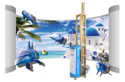 China Zkmc Wall 3d Printing Machine Multispeed Adjustable With Picture Texture Lifeful supplier