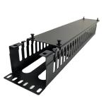 Efficient Metal Cable Management Rack with Innovative Latch Design for sale