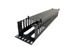 China Efficient Metal Cable Management Rack with Innovative Latch Design supplier