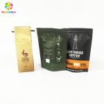 Flat Bottom Tea Bags Packaging Resealable k For Protein / Coffee Powder for sale