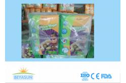 China 100% Usable High Absorbency Custom Printed Disposable Diapers  Clear Polybag Pack supplier