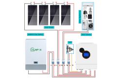 China 230Volt 8Kw Home Hybrid Solar Power System Off Grid Solar System supplier