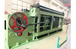 China Industrial Automatic Hexagonal Wire Mesh Machine , 80mm ×100mm Gabion Mesh supplier