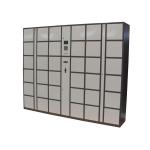 36 Doors Barcode Luggage Lockers , Automatic High School / Student Swimming Pool Lockers for sale