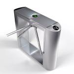 SS304 Entrance Barrier Gate Tripod Turnstile Gate IP54 Security Access Control for sale