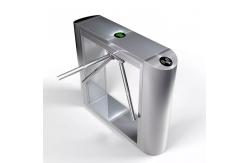 China SS304 Entrance Barrier Gate Tripod Turnstile Gate IP54 Security Access Control supplier