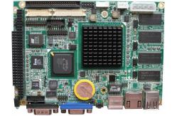 China 3.5 Motherboard Single Board Computer PC/104 Expansion LX800 CPU 256M Memory 2LAN 6COM 8USB supplier