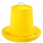 Polypropylene 8kg Capacity Pan Feeder Poultry Farm Equipment for sale