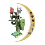 Electronic Adjustable Double Head Eyelet Punching Machine For Paper Bag Manufacturing for sale