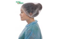 China Disposable PP Non Woven Bouffant Cap With Double Elastic supplier