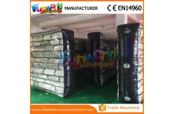 China Customized Size Waterproof Inflatable Barricade Paintball Bunker Inflatable Wall Bunker supplier