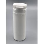 White 50g Chewing Gum Bottle , Medical Small Flip Top Bottles With Tear Up Cap for sale