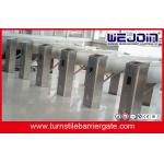 Full auto pedestrian access control Tripod Turnstile Gate 3kg Arm Driving Force