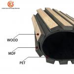 Decorative 3D MDF Wave Board with Wood Veneer - Curved, Flexible & Ideal for Acoustic Treatments for sale