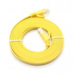 Unshielded Cat6 Flat RJ45 Patch Cord With Bare Copper Branded for sale