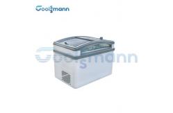 China ETL Gas Station & Mini Store Two Sides Open Island Freezer supplier