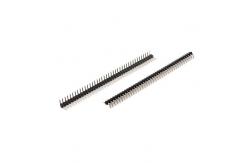China 2.0mm Pitch Single Row Pin Header Connectors 90 Degree 2-50p supplier