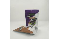 China Food Grade Zipper Plastic Custom Printed Stand Up Pouches For Chocolate Bar supplier