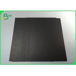 Recyclable 250g Black Cardboard Paper Sheets With Good Folding