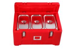 China 30L Insulated Food Boxes GN Food Pan Transport Containers supplier