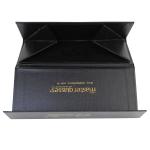 Collapsible Black Cardboard Triangle Box For Sunglass Shipping for sale