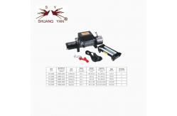China Truck SUV Rope Hand Winch , Wire Rope Pulling Winch Extendable Low Maintenance supplier