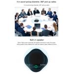 Laptop 20m2 OEM Wireless Conference Speakerphone Mini Hidden USB Omnidirectional