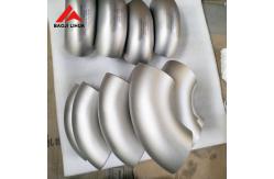 China Gr12 90 Degree Titanium Elbow OD 1/8 ASME B363 Push Processing supplier