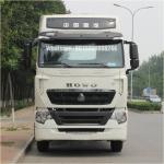 Sinotruk HOWO 4*2  LNG Tractor   Drawing Head  Drawbar Train