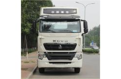 China Sinotruk HOWO 4*2  LNG Tractor   Drawing Head  Drawbar Train supplier