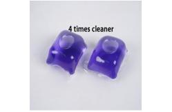 China High Security  Lavender Laundry Pods Laundry Detergent With Box Pack For Baby supplier