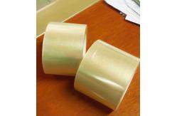 China Transparent BOPP Bag Sealing Tape Reusable Moistureproof High Strength supplier
