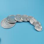 Ardboard Tube Aluminum EOE 126.5mm Tin Can Lids for sale