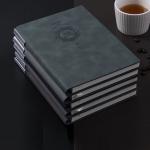 Journal Diary Notebook Printed Brand Logo Diary Notepad Note Book PU Leather Notebook for sale