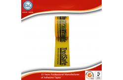 China black and yellow PVC underground detectable warning tape for hazard warning supplier