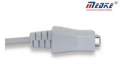 China TPU Jacket Nihon Kohden CE 10 Lead BD-615E 12 Lead Ecg Cables supplier