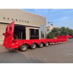 CIMC 60-100 Tons Customized Wide Load Low Bed Semi-trailer for sale